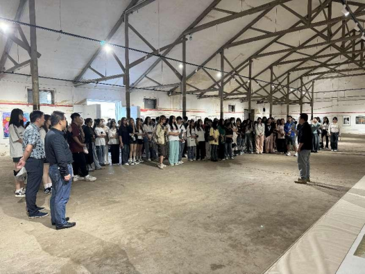 威廉希尔中国官方网站2024届美术学专业毕业作品展顺利开幕